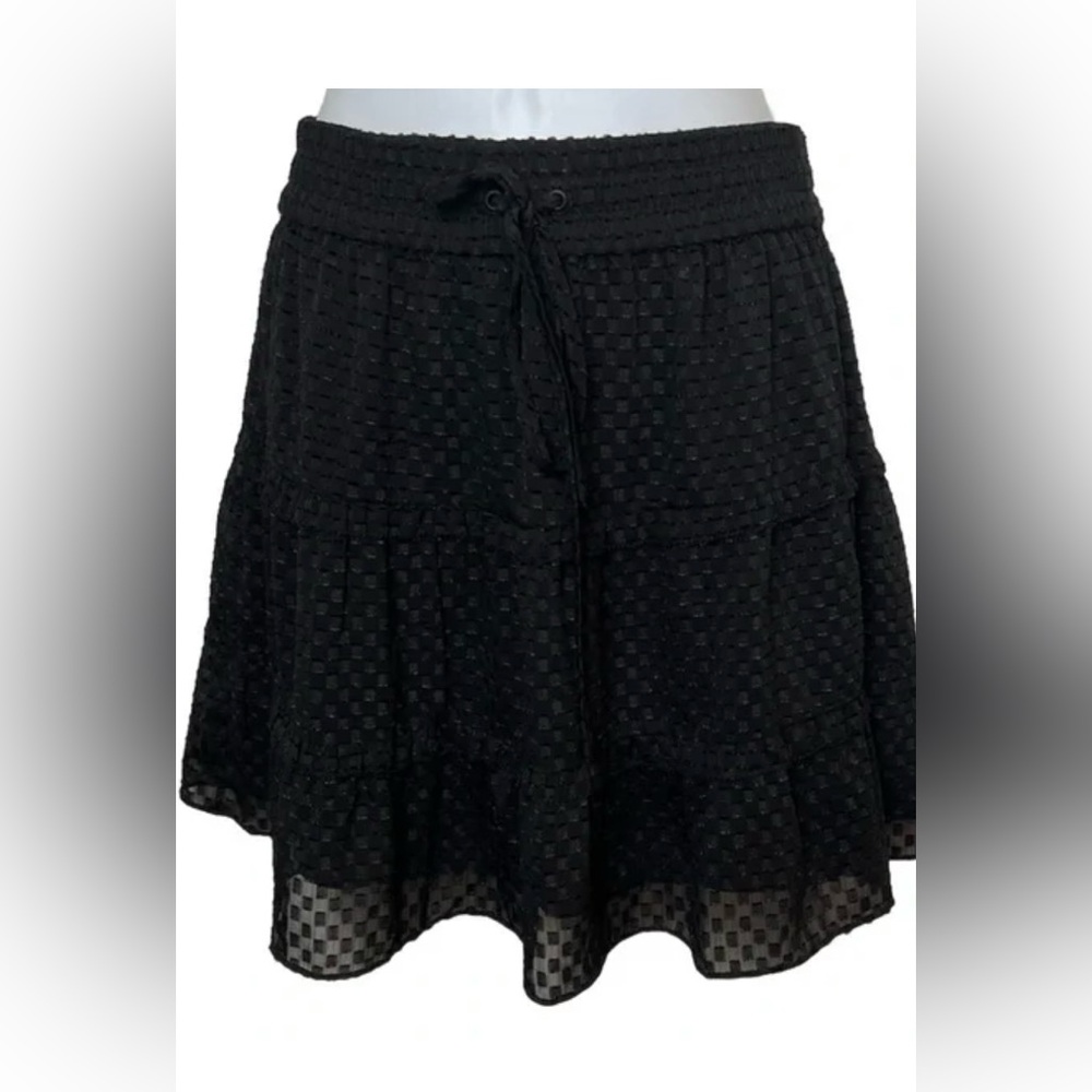 NWT Alice + Olivia black mini skirt-size 2